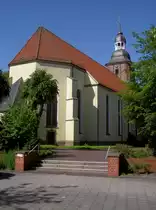 Cloppenburg, barocke St. Andreas Kirche aus dem 18. Jahrhundert (25.05.2011)