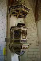 Verden, Kanzel in der Ev. Johanniskirche (09.05.2011)