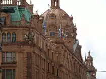 London, 16.07.2009, Detailaufnahme Harrod's Kaufhaus