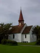 Kapelle St. Oswald in N�rensdorf, Wandmalereien von 1400, Bezirk B�lach (25.09.2011)