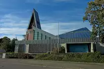 Buchholz, Ortsteil von Waldkirch, die moderne katholische Kirche St.Pankratius, Sept.2011