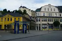 Greiz, Puschkinplatz in der Altstadt (17.07.2011)