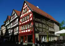 Alsfeld, Fachwerkh�user in der Obergasse (09.04.2009)