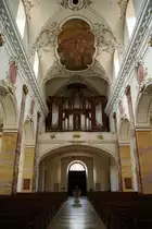 Fulda, St. Blasius Kirche, Orgel von 1837 (01.05.2009)