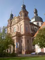 Mannheim, ehem. Jesuitenkirche St. Ignatius, Barockkirche, erbaut ab 1733 durch 
Kurf�rst Karl Philipp (19.10.2008)
