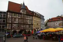 Fulda, Fachwerkh�user am Platz unter dem Hl. Kreuz (01.05.2009)