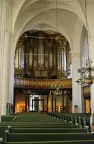 Stade, St. Wilhadi Kirche, Orgel von Erasmus Bielfeldt (09.05.2011)