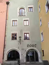 Das alte Posthaus in Rattenberg.(18.12.2011)