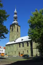 Soest, Ev. Pfarrkirche St. Petri, Gew�lbebasilika, erbaut im 12. Jahrhundert 
(01.08.2011)
