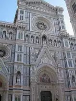 Florenz, Kathedrale Santa Maria del Fiore, Westfassade (13.10.2006)