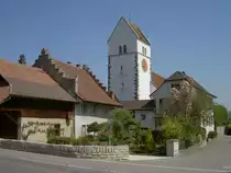 Veltheim, Ref. Pfarrkirche und Pfarrhaus, Bezirk Aarau (19.04.2011)