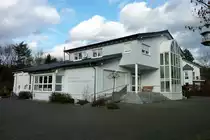 Freiburg im Breisgau, das Gemeindehaus der Christen-Gemeinde Chrischona im Westen der Stadt, Nov.2011