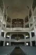 Zschopau, Innenraum und Orgel der St. Martin Kirche (19.07.2011)