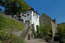 Schlo� Eberstein im Murgtal, 1272 erstmals erw�hnt, seit 2000 im Privatbesitz und genutzt als Hotel, Gourmetrestaurant und Weingut, Sept.2011