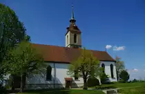 Kirchberg, sp�tgotische Ref. Kirche St. Martin (18.04.2011)