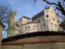 Dischingen, Schloss Trugenhofen, ab 1734 im Besitz der F�rsten von Thurn und Taxis, 
Kreis Heidenheim (21.02.2012)