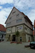 Rosenfeld, das  Ursulahaus , Geburtshaus der Ursula von Rosenfeld, Stammmutter der Badischen Gro�herz�ge, Juli 2011