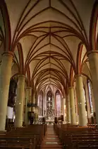 L�dinghausen, St. Felizitas Kirche, sp�tgotische Hallenkirche (29.05.2011)