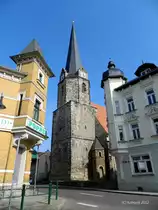 L�tzen - Evangelische Stadtkirche St. Viti - erbaut 1488 bis 1513 im Gotischen Baustil.