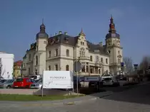 Merseburg, St�ndehaus, erbaut 1892 durch die Architekten Knoch und Kallmeyer, 
Tagungsort des Provinziallandtages der Provinz Sachsen (15.03.2012)