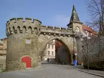 Merseburg, Krummes Tor zum Schlo�bezirk (15.03.2012)