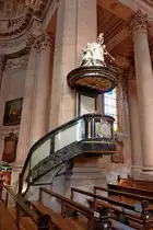 Gebweiler (Guebwiller), die Kanzel der Frauenkirche, Sept.2011