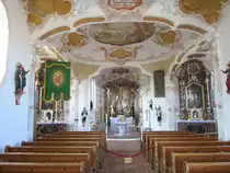 Mindelaltheim, Wallfahrtskirche Hl. Kreuz, Kreis G�nzburg (26.03.2012)