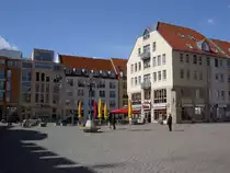 Frankfurt Oder, Marktplatz und Gro�e Scharnstra�e (01.04.2012)