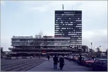 Das Europa-Center in Berlin in der zweiten H�lfte der 1970er Jahre. Scan vom Dia.