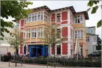 Ahlbeck, Villa in der B�derarchitektur der 3 Kaiserb�der auf Usedom. 24.08.2005