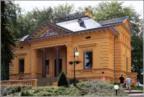 Villa Oechsler in Heringsdorf wurde im Jahr 1883 errichtet. 23.08.2005