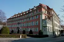 Freiburg im Breisgau, markantes Wohngeb�ude im Stadtteil Wiehre, M�rz 2012 