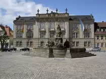 Bayreuth, Regierungsgeb�ude von Oberfranken, erbaut von 1902 bis 1904 (21.04.2012)