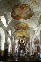 Klosterkirche Michelfeld, sp�tbarocke Ausstattung durch Gebr�der Asam (21.04.2012)