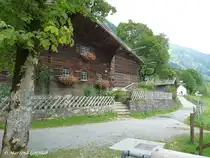 Teilansicht von Gerstruben mit den sch�nen alten H�fen und der Marienkapelle (August 2010)