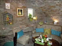 Liebevolle Einrichtung in der gem�tlichen Gastst�tte  Zum Forschk�nig , Essen-Kettwig (April 2012)