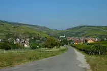 Westhalten, der Winzerort liegt an der s�dlichen Els��er Weinstra�e, Sept.2011