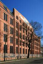 Chemnitzer Industriearchitektur: Das Hauptgeb�ude der ehemaligen Schubert & Salzer AG (heute Wirkbau) an der Lothringer Stra�e; Aufnahme vom 27.12.06