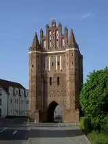 Friedland, Neubrandenburger Tor, sp�tgotischer Backsteinbau (23.05.2012)