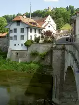 Fribourg, Johanniterkomturei und Br�cke Pont St. Jean (28.05.2012)