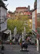 N�rnberg - Blick von der Innenstadt auf die Burg - 23.04.2012
