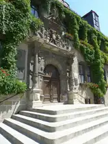 Rathaustreppe (Quedlinburg, Landkreis Harz in Sachsen-Anhalt, Juni 2012)