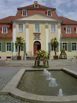 Bad Langensalza, Friederikenschl�sschen, sp�tbarockes Lustschloss, erbaut 1749 bis 1750, heute Haus des Gastes (12.06.2012)