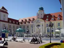 Ostseebad Binz/R�gen, Kurhaus von der Kurpromenade aus, aufgenommen am 05.05.2007 