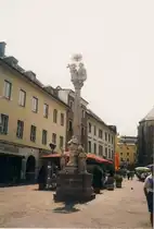 Villach, Dreifaltigkeitss�ule (Juli 1996)