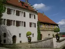 Heidenheim, Schloss Hellenstein, erbaut ab 1096, 1598 umgebaut durch Heinrich 
Schickhardt, heute Museum f�r Kutschen und Heimatmuseum (21.06.2012)