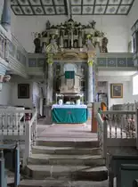 Rohr, Kanzelaltar der St. Michaelis Kirche (10.06.2012)