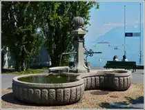 Ein Brunnen in Ouchy. 26.05.2012 (Hans)