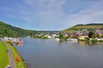 Moselufer in Traben-Trabach - 14.05.2012