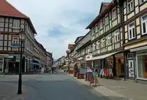 Wernigerode, der Stadtkern besteht �berwiegend aus nieders�chsischen Fachwerkbauten, Mai 2012